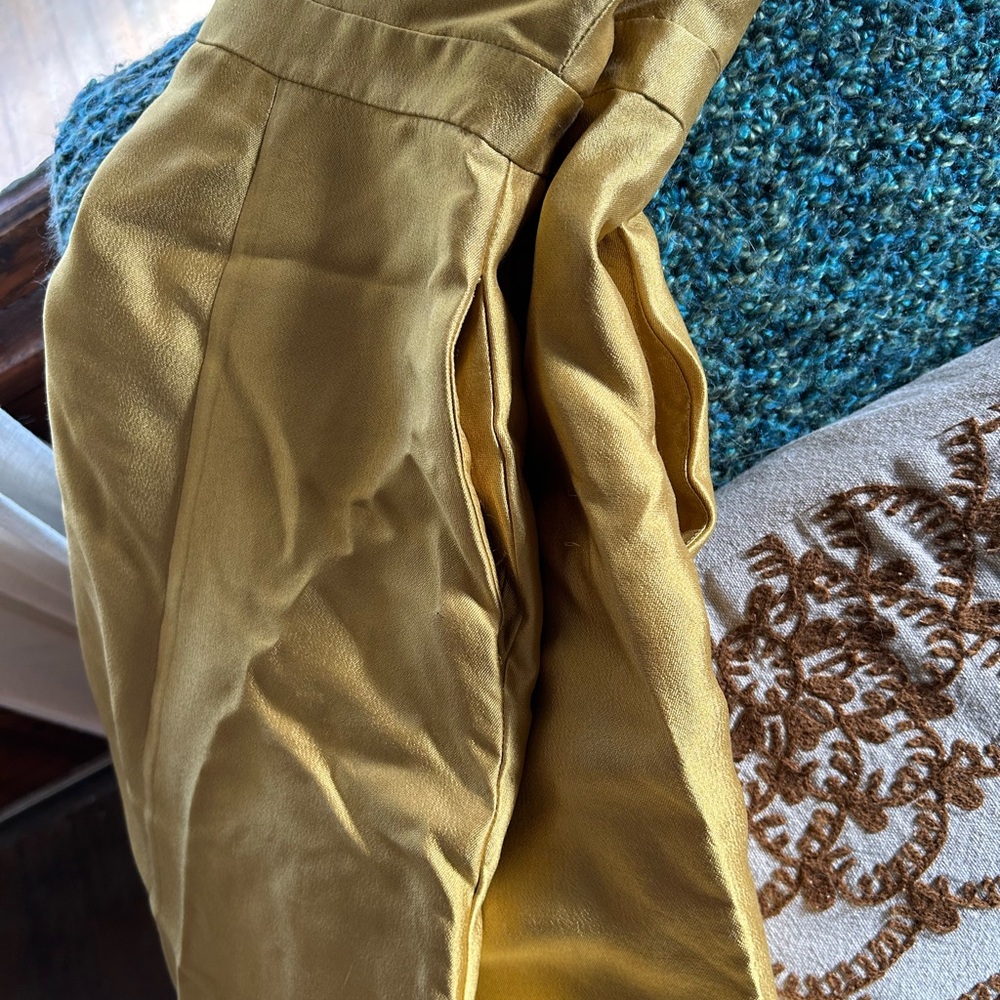 J. Crew Strapless Dress in Vibrant Yellow - Picture 5 of 6
